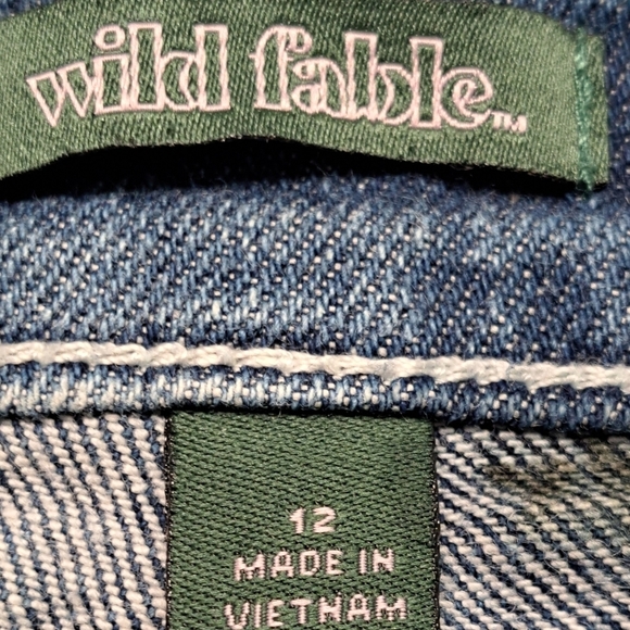 Wild Fable Super High Rise Straight Leg Jeans    Size 12 - Picture 6 of 7